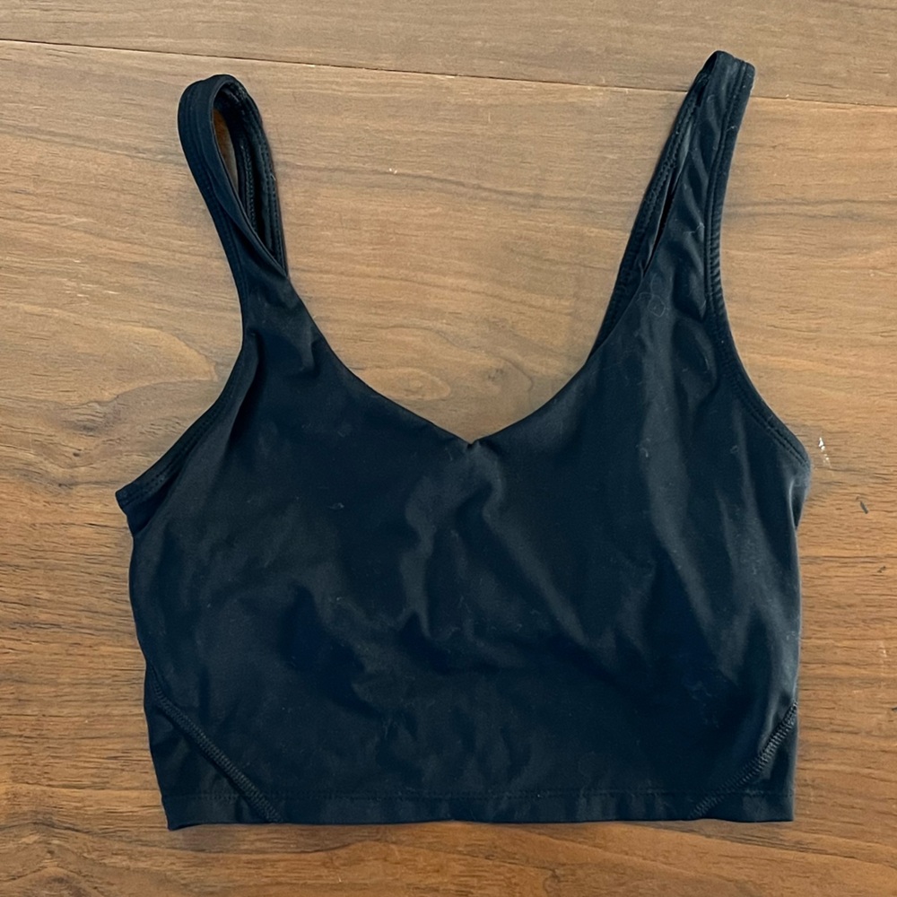 Black Sports Bra
